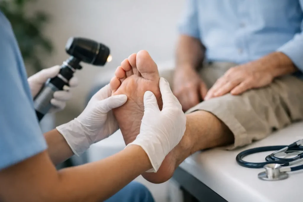 What a Diabetic Foot Risk Assessment Checks