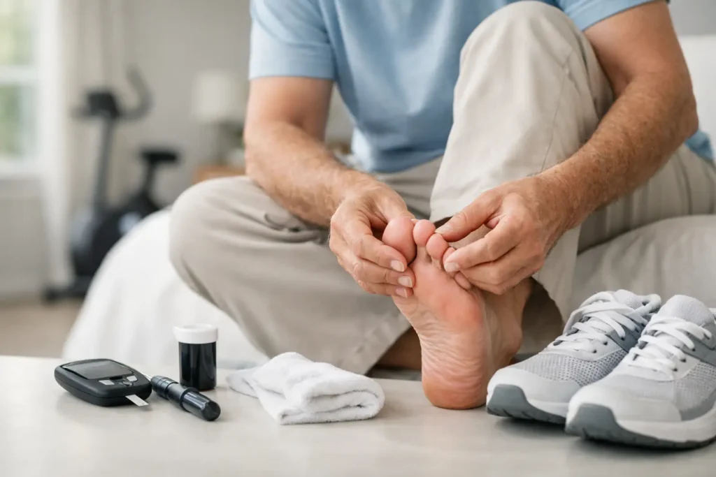 How to Protect Diabetic Feet and Keep Moving